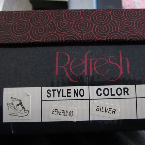 Refresh Beverly03 Metallic Rhinestone Espadrille - Picture 15 of 16